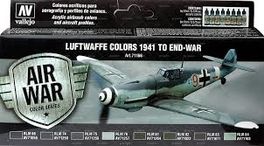 SET PINTURAS LUFTWAFFE 1941-1945 VALLEJO