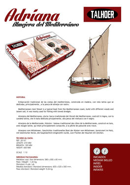 ADRIANA DISARMODEL KIT MADERA