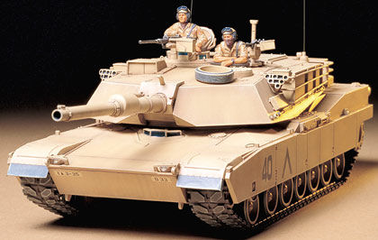 M1A1 ABRAMS 120MM 1/35 TAMIYA