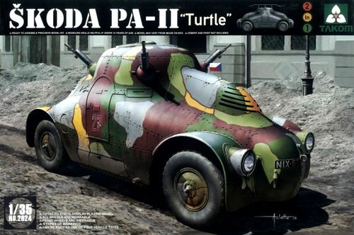 SKODA PA-II TURTLE WWII 1/35 TAKOM