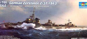 GERMAN ZERSTORER 37 1/700 TRUMPETER