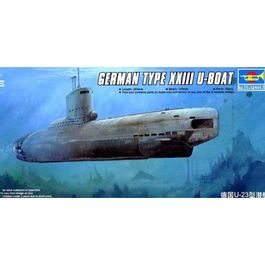 GERMAN TYPE XXIII U-BOAT 1/144 TRUMPETER