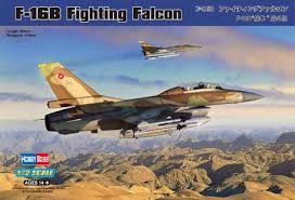 F-16B FALCON 1/72 HOBBYBOSS
