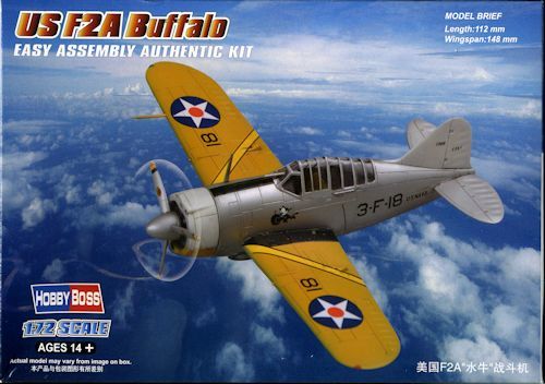 F2A BUFFALO 1/72 HOBBYBOSS