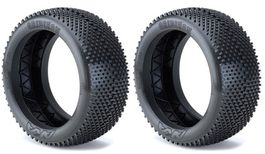 NEUMATICOS AKA GRID IRON SOFT BUGGY 1/8 (SOLOS SIN INSERTO)