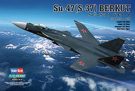 Su-47 (S-37) BERKUT 1/72 HOBBYBOSS