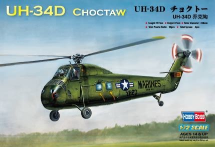 UH-34D CHOCTAW 1/72 HOBBYBOSS