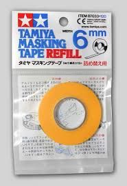 CINTA ENMASCARAR 6MM TAMIYA