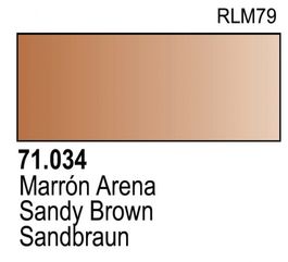 MARRON ARENA MODELAIR 17ML VALLEJO
