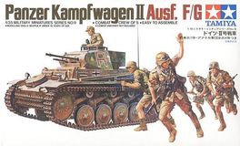 PANZER KAMPFWAGEN II AUSF. F/G 1/35 TAMIYA
