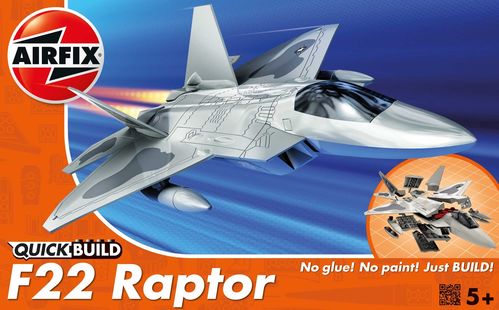 F22 RAPTOR QUICKBUILD AIRFIX