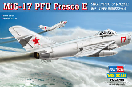 MiG-17PFU FRESCO E 1/48 HOBBYBOSS