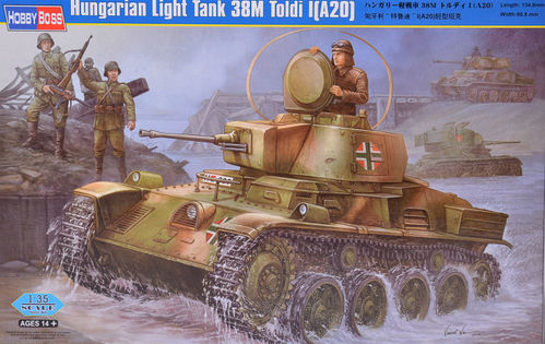 TANQUE 38M TOLDI 1 A20 HUNGARO LIGERO 1/35 HOBBYBOSS