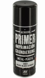 IMPRIMACION NEGRO VALLEJO SPRAY 400ml