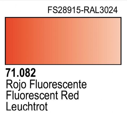 ROJO FLUO 17ML MODELAIR VALLEJO