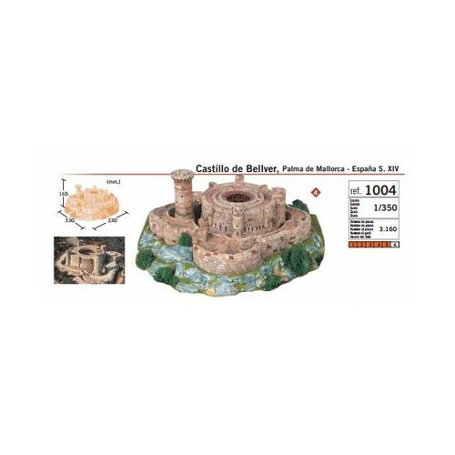 CASTILLO DE BELLVER 1/350 KIT  AEDES