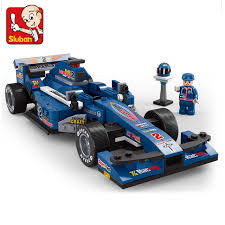 COCHE FORMULA 1 AZUL SLUBAN