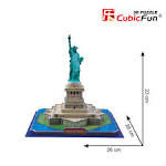 ESTATUA DE LA LIBERTAD CUBIC FUN