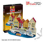 BERGEN WHARF 3D CUBIC FUN