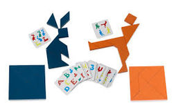 TANGRAM DOBLE MADERA AQUAMARINE GAMES