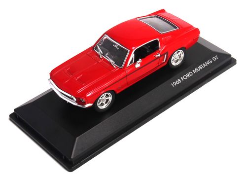 MUSTANG GT BULLIT 1968 1/43 DIE CAST YAT MING