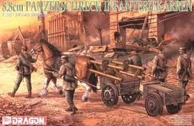 CARRO TRANSPORTE PANZERSCHRECK 1/35 DRAGON