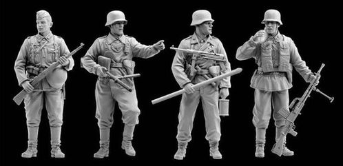 MARCHA AL ESTE FRENTE OESTE 1940 1/35 DRAGON