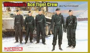 WITTMANN Y TRIPULACION ASES TIGER 1/35 DRAGON