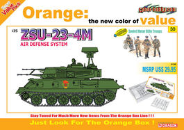 ZSU-23-4M ANTIAEREO + FUSILEROS SOVIETICOS 1/35 DRAGON