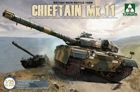 CHIEFTAIN MK.11 CARRO DE COMBATE BRITÁNICO 1/35 TAKOM
