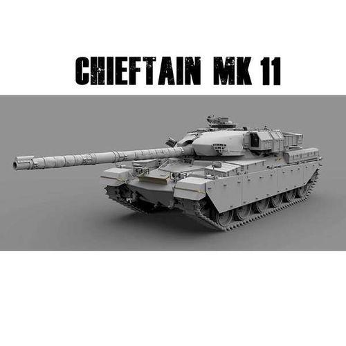 CHIEFTAIN MK.11 CARRO DE COMBATE BRITNICO 1/35 TAKOM