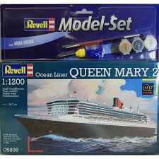 QUEEN MARY II TRANSATLANTICO 1/1200 REVELL