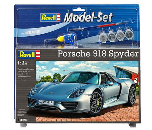 PORSCHE 918 SPYDER WEISSACH VERSION MODEL SET 1/24 REVELL