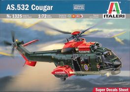AS532 COUGAR 1/72 ITALERI CALCAS ESPAÑOLAS