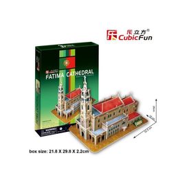 CATEDRAL DE FATIMA PUZZLE 3D CUBIC FUN
