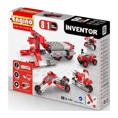 INVENTOR 8 MODELS MOTOS ENGINO