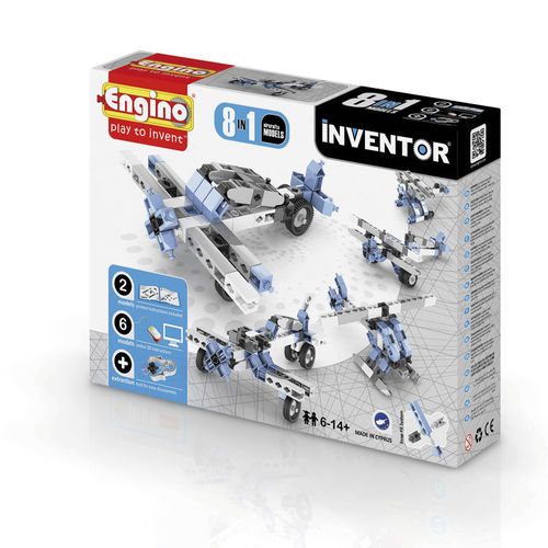 INVENTOR 8 MODELS AVIONES ENGINO