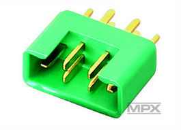 CONECTOR MACHO 3UDS MULTIPLEX SIN CABLE
