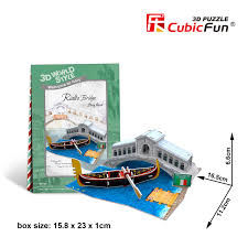 PUENTE RIALTO PUZZLE 3D CUBIC FUN